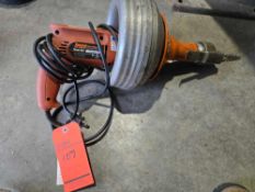 General Power-Vee Electric Hand Held Snake Drain Clean Out