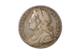 GEORGE II (1727 - 1760), 1727 SHILLING.