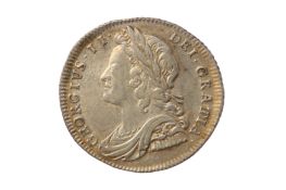 GEORGE II (1727 - 1760), 1731 SIXPENCE.
