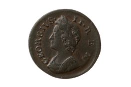 GEORGE II (1727 - 1760), 1736 FARTHING.