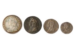 GEORGE II (1727 - 1760), 1729 MAUNDY 