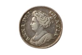 ANNE (1702 - 1714), 1711 SHILLING.