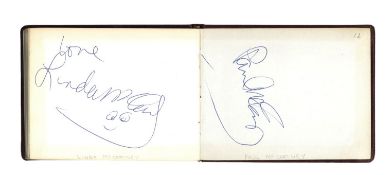 From a Gentleman's Collection. Autograph Album Incl. Paul & Linda McCartney