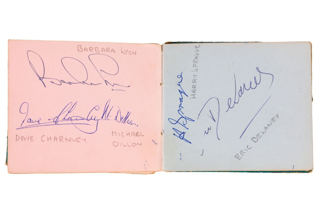 From a Gentleman's Collection. Autograph Albums Incl. Steve Martin - Image 1 of 8