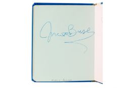 From a Gentleman's Collection. Autograph Albums Incl. Matt Busby