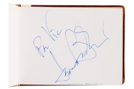 From a Gentleman's Collection. Autograph Album Incl. Leonard Bernstein
