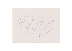 From a Gentleman's Collection.  Autograph Albums Incl. Leslie Nielsen