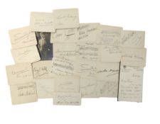 Autograph Collection.- Music Interest