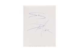 From a Gentleman's Collection. Autograph Album Incl. Sylvester Stallone