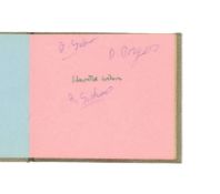 Autograph Album.- Labour Politicians