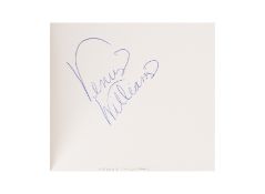 From a Gentleman's Collection. Autograph Album Incl. Venus and Serena Williams