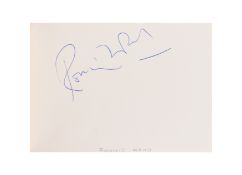 From a Gentleman's Collection. Autograph Album Incl. Ronnie Wood