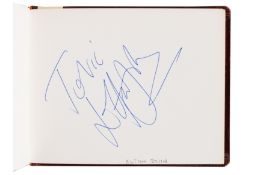 From a Gentleman's Collection. Autograph Album Incl. Elton John