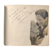 Autograph Album.- Actors & Entertainers