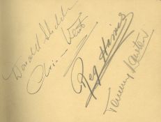 Autograph Album.- Vintage Sportsmen