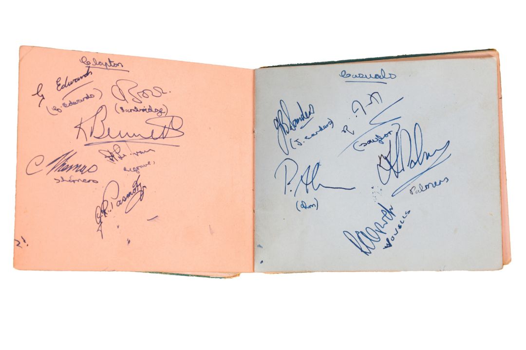 From a Gentleman's Collection. Autograph Albums Incl. Steve Martin - Image 3 of 8