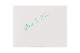 From a Gentleman's Collection. Autograph Album Incl. Frank Sinatra