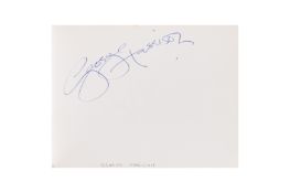 From a Gentleman's Collection. Autograph Album Incl. George Harrison