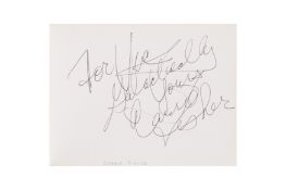 From a Gentleman's Collection. Autograph Album Incl. Carrie Fisher & Mark Hamill