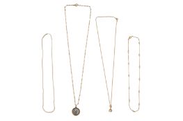 FOUR NECKLACES