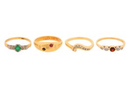 A COLLECTION OF FOUR RINGS