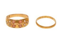 TWO GOLD RINGS