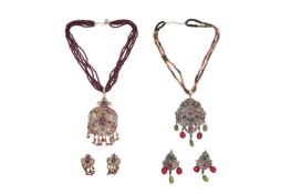 A GROUP OF GEM-SET INDIAN JEWELLERY
