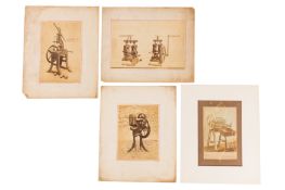 MECHANICAL TOOL STUDIES, c.1870