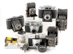 A Collectors End-Lot, inc a Metered Agfa Isolette - L.