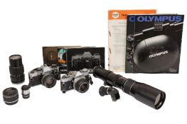 A Two Camera Olympus OM Outfit