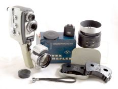 A Rare Agfa Movex Reflex Standard 8 Cine Camera Outfit.