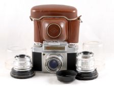 3-Lens Agfa Ambi Silette Outfit.