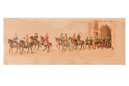 A COLLECTION OF DUTCH HISTORICAL COSTUME PANORAMAS, 19th century