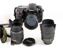 Three-Lens Nikon D300 DSLR Outfit.