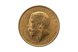 GEORGE V (1910 - 1936), 1913 SOVEREIGN.