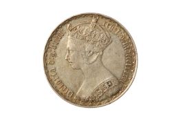 VICTORIA (1837 - 1901), 1886 'GOTHIC' FLORIN.