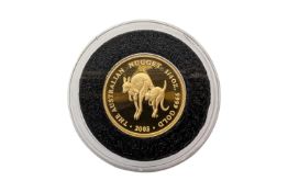 AUSTRALIA, 2003 GOLD PROOF 25 DOLLARS.