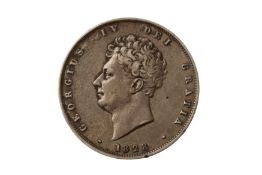 GEORGE IV (1820 - 1830), 1828 HALFCROWN.