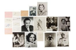 Autograph Collection.- Actors & Entertainers