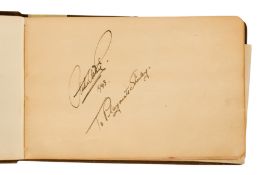 Autograph Album.- Vintage Actors & Entertainers