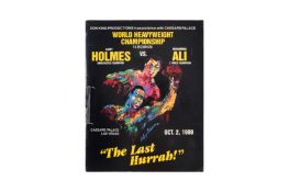 The Last Hurrah!.- Muhammad Ali vs Larry Holmes