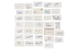 Autograph Collection.- Miscellaneous