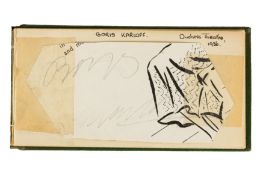 Autograph Album.- Vintage Actors & Entertainers