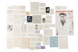 Autograph Collection.- Authors & Playwrights