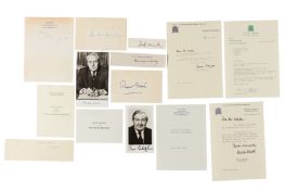 Autograph Collection.- British Prime Ministers