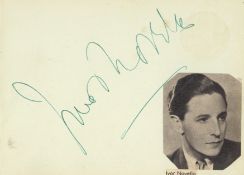 Autograph Album.- Vintage Actors & Entertainers