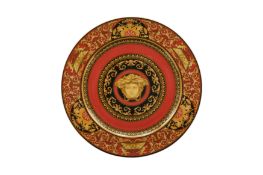 Versace 'Medusa' Red Collection Presentation Plate