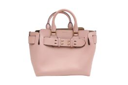Burberry Ash Rose Marais Small Belt Tote