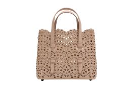 Alaia Blush Mina 20 Mini Tote