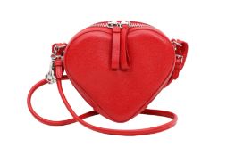 Vivienne Westwood Red Heart Orb Crossbody Bag